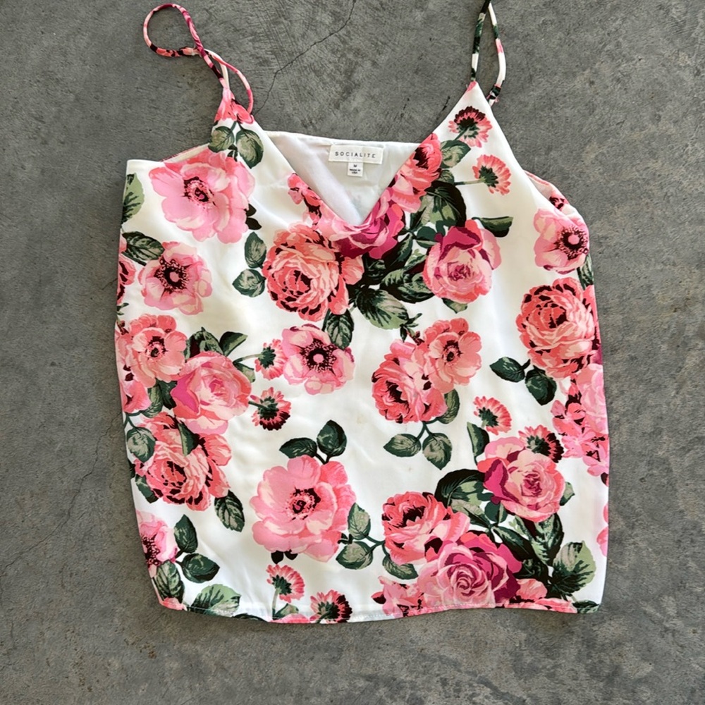 Floral Top- size M